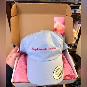 Booklover’s Louisville baseball hat